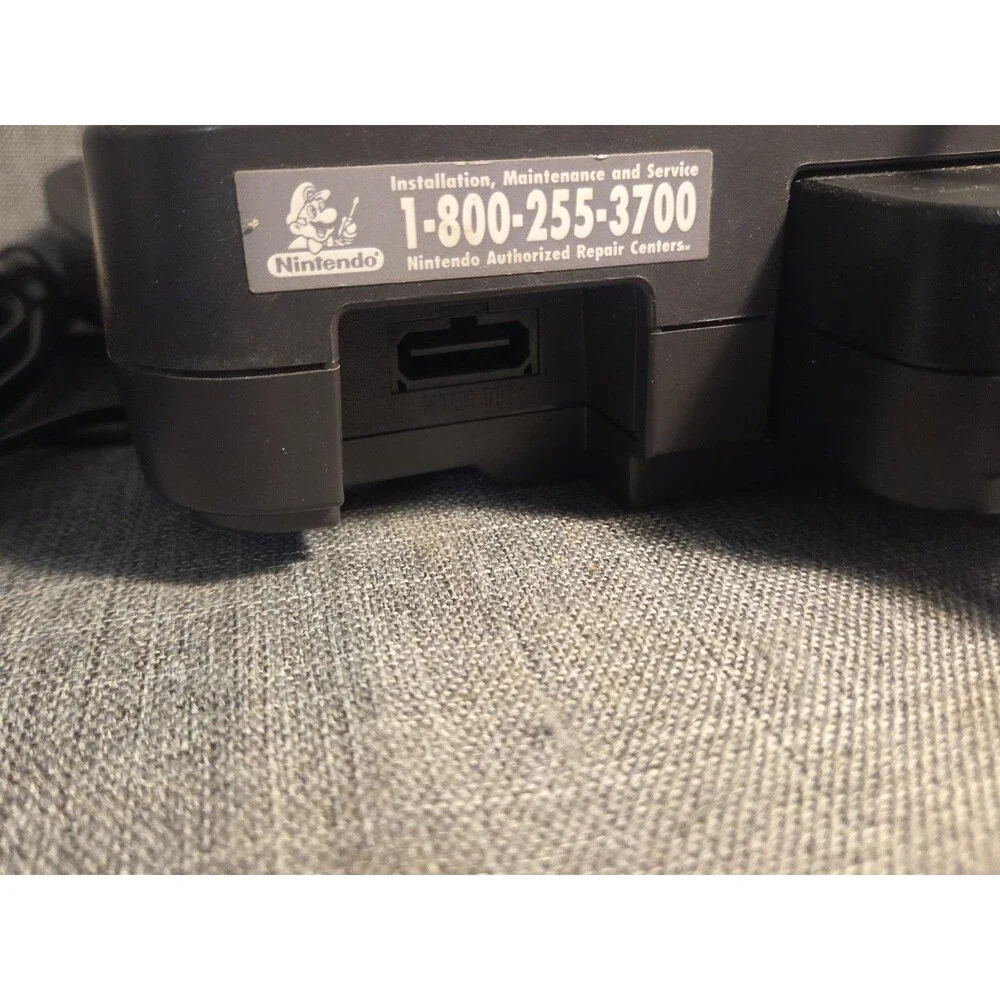 Vintage Nintendo 64 N64 Console Only Tested working + power cord AV Cord